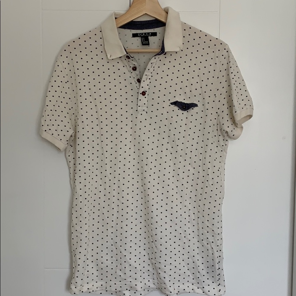 Polkadot Polo Shirt